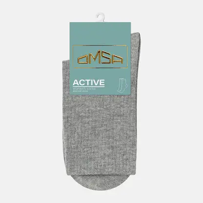 Серые носки женские р.39-41 Omsa Active