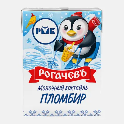 Коктейль молочный Рогачевъ Пломбир 2.5% 210г