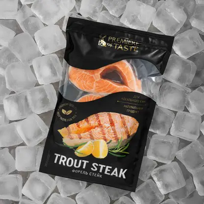 Изображение товара Стейк форели свежемороженый Premiere of Taste 500г