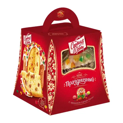 Изображение товара Кекс Сдобная особа Праздничный 480г