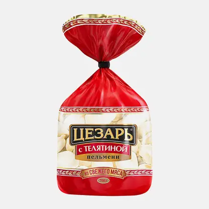 Пельмени Цезарь с телятиной 700г