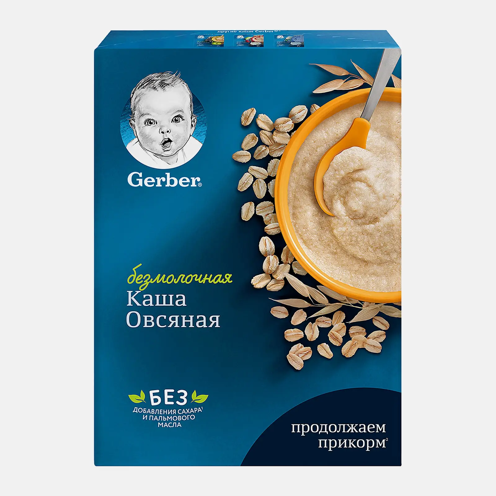 Каша Овсяная безмолочная Gerber 180г