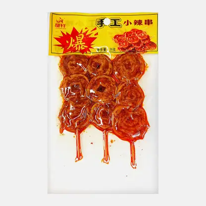 Шашлычки из соевого мяса острые Long Xiang 60г
