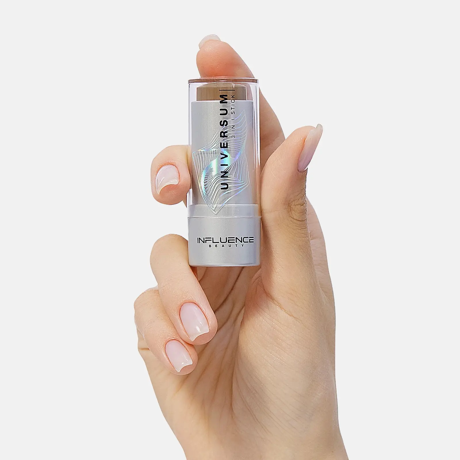 Стик для макияжа лица тон 02 Influence Beauty Stick 3in1 Universum