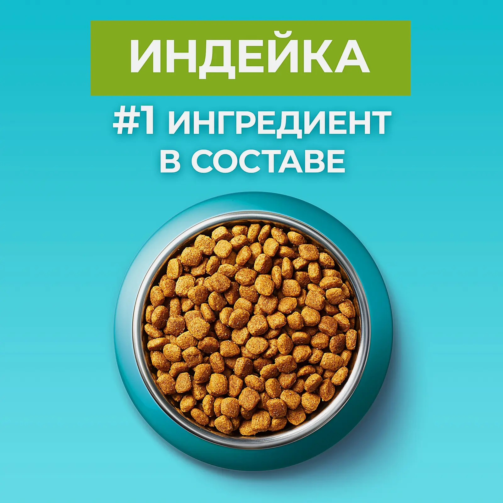 Сухой корм для домашних кошек с индейкой и злаками Purina ONE 750г - фото 4