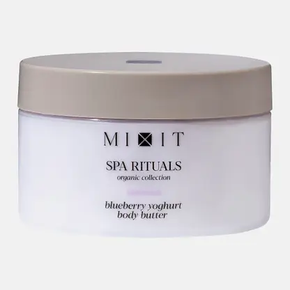 Крем-баттер для тела Mixit с ароматом черничного йогурта 250г