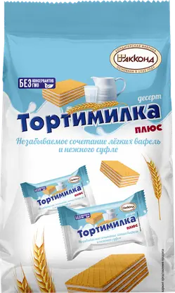 Изображение товара Десерт Тортимилка Плюс Акконд 200г
