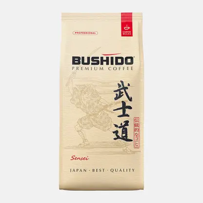 Кофе в зернах Bushido Sensei арабика 1кг