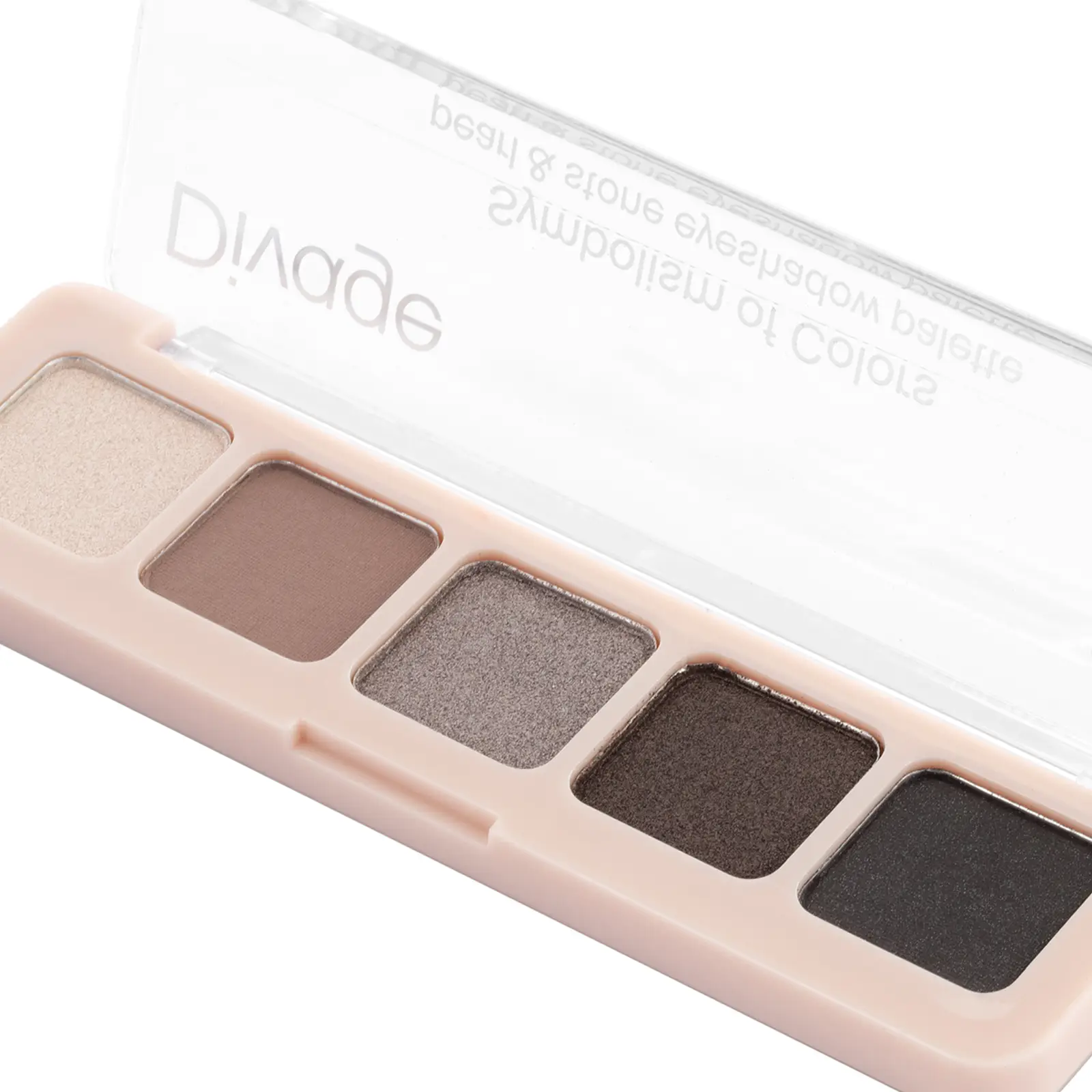 Палетка теней для век Divage Colors Pearl&Stone