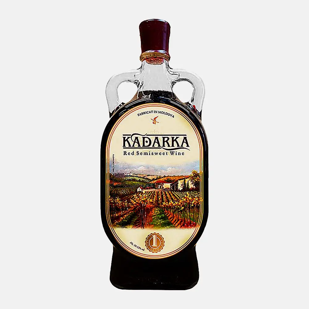 Вино Chirsova Кадарка красное полусладкое 10.6% 1л