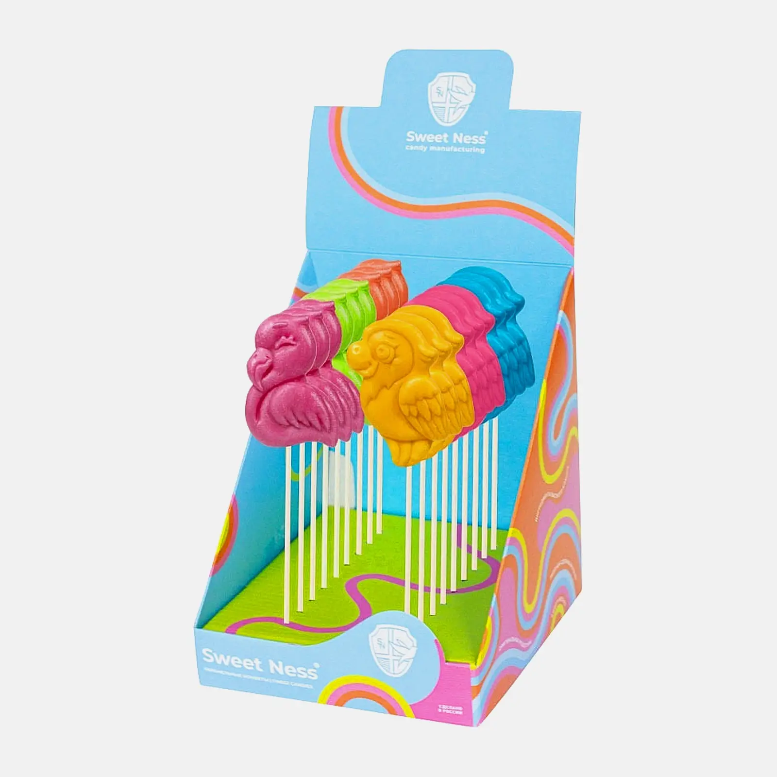 Изображение товара Карамель на палочке Sweet Ness 24г яркое и вкусное лакомство