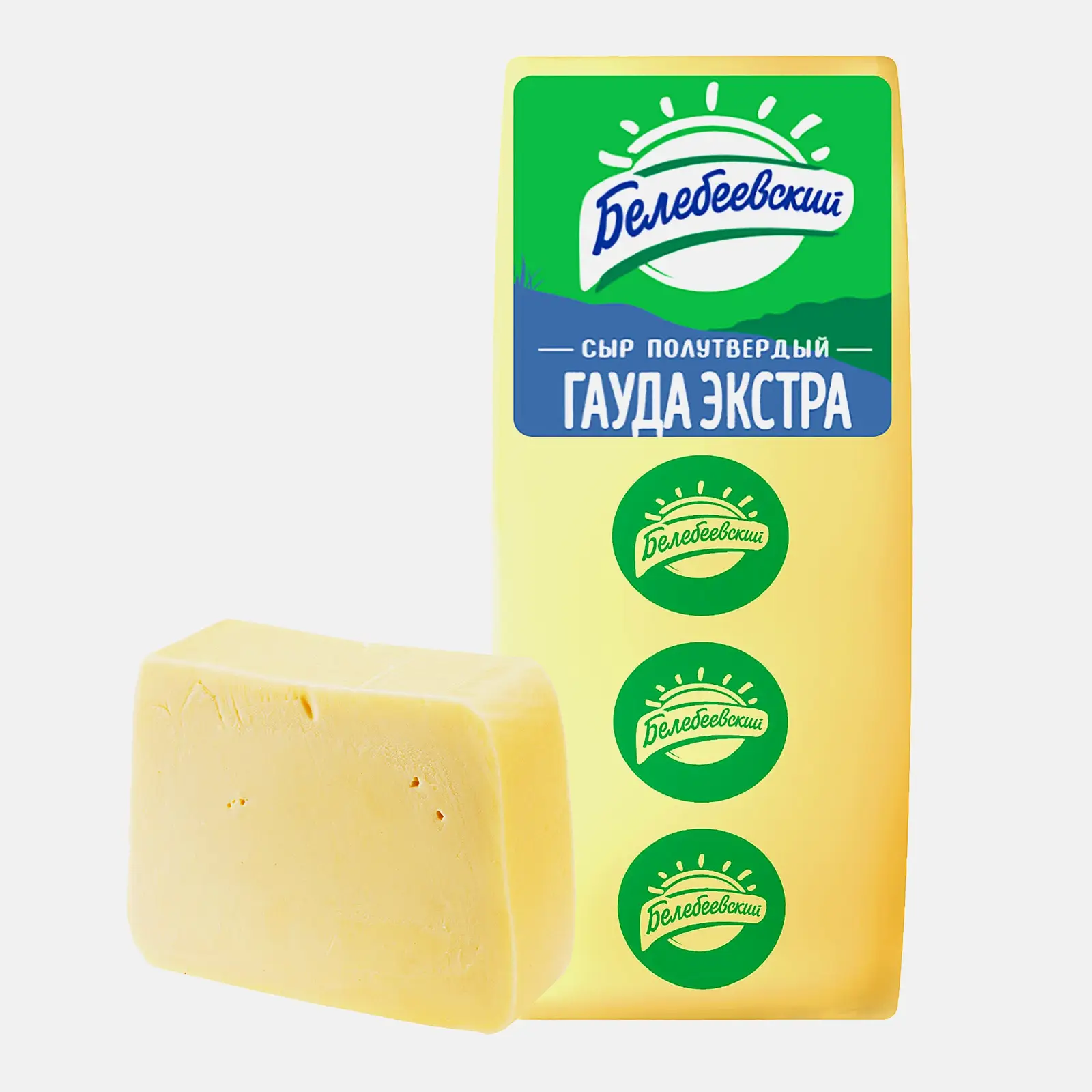 Сыр Белебеевский МК Гауда Экстра 45% весовой