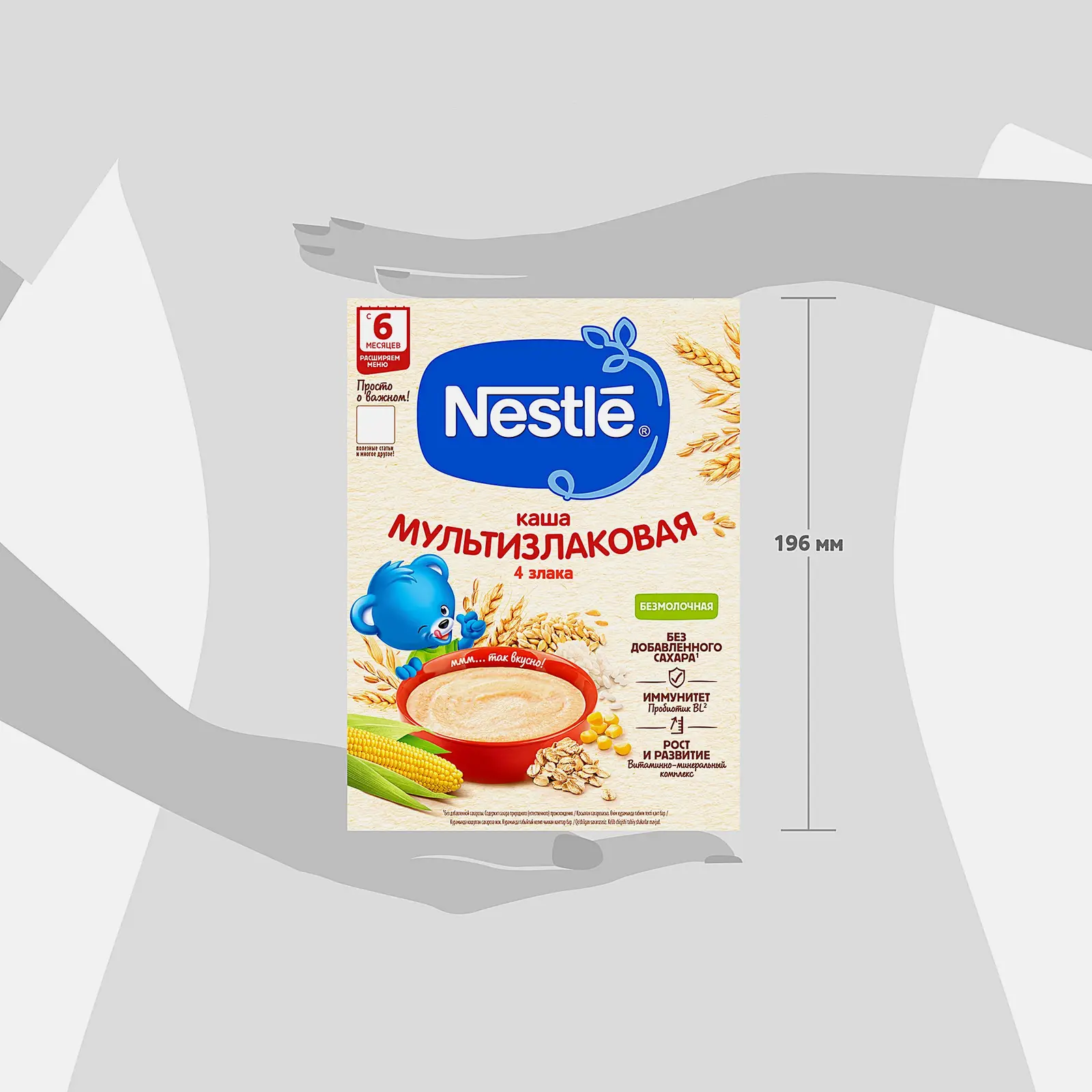 Каша мультизлаковая безмолочная Nestle 200г