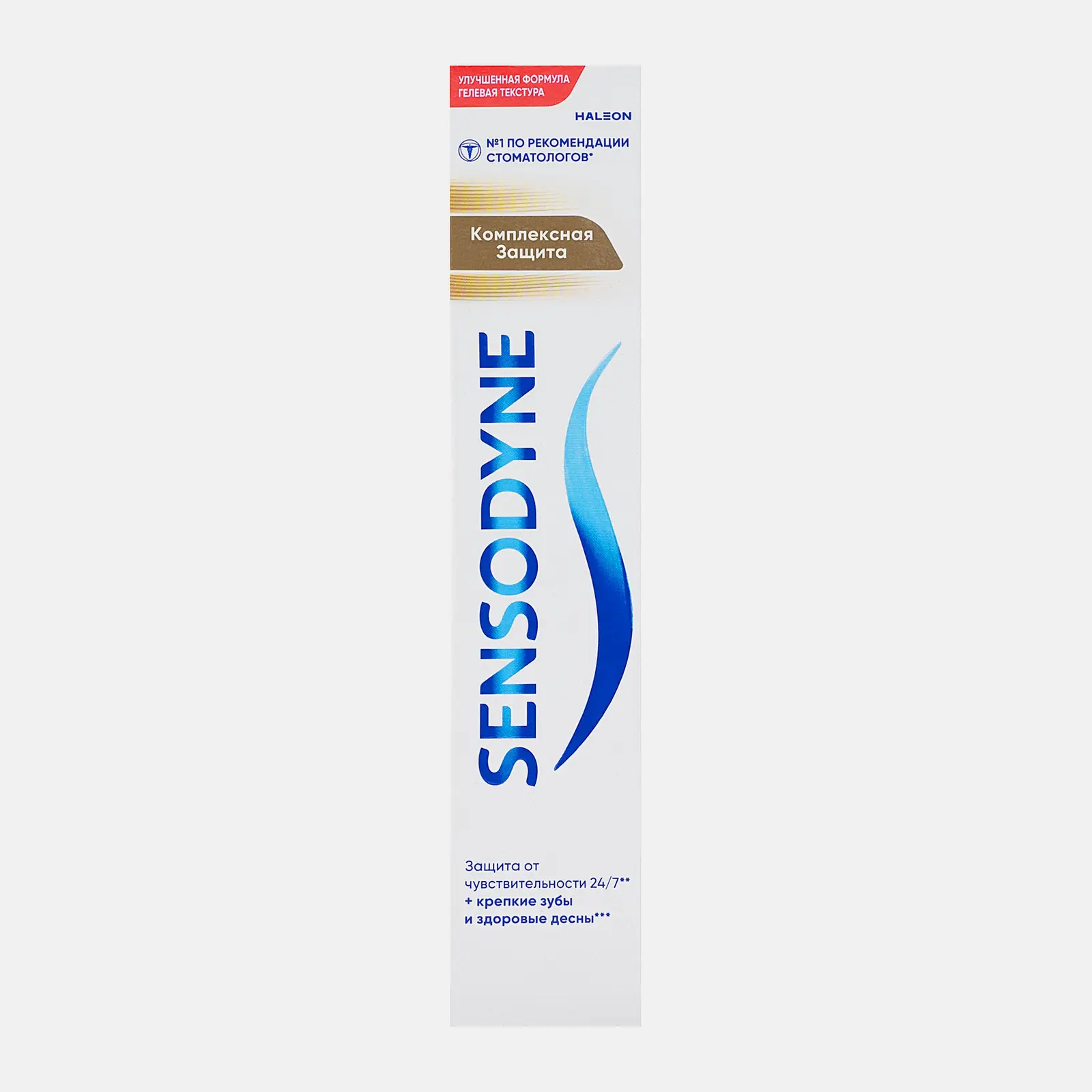 Зубная паста Sensodyne Комплексная Защита для чувствительных зубов с фтором освежающий мятный вкус 75мл