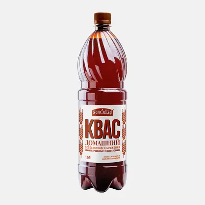 Квас Домашний живой Яснодар 1.5л
