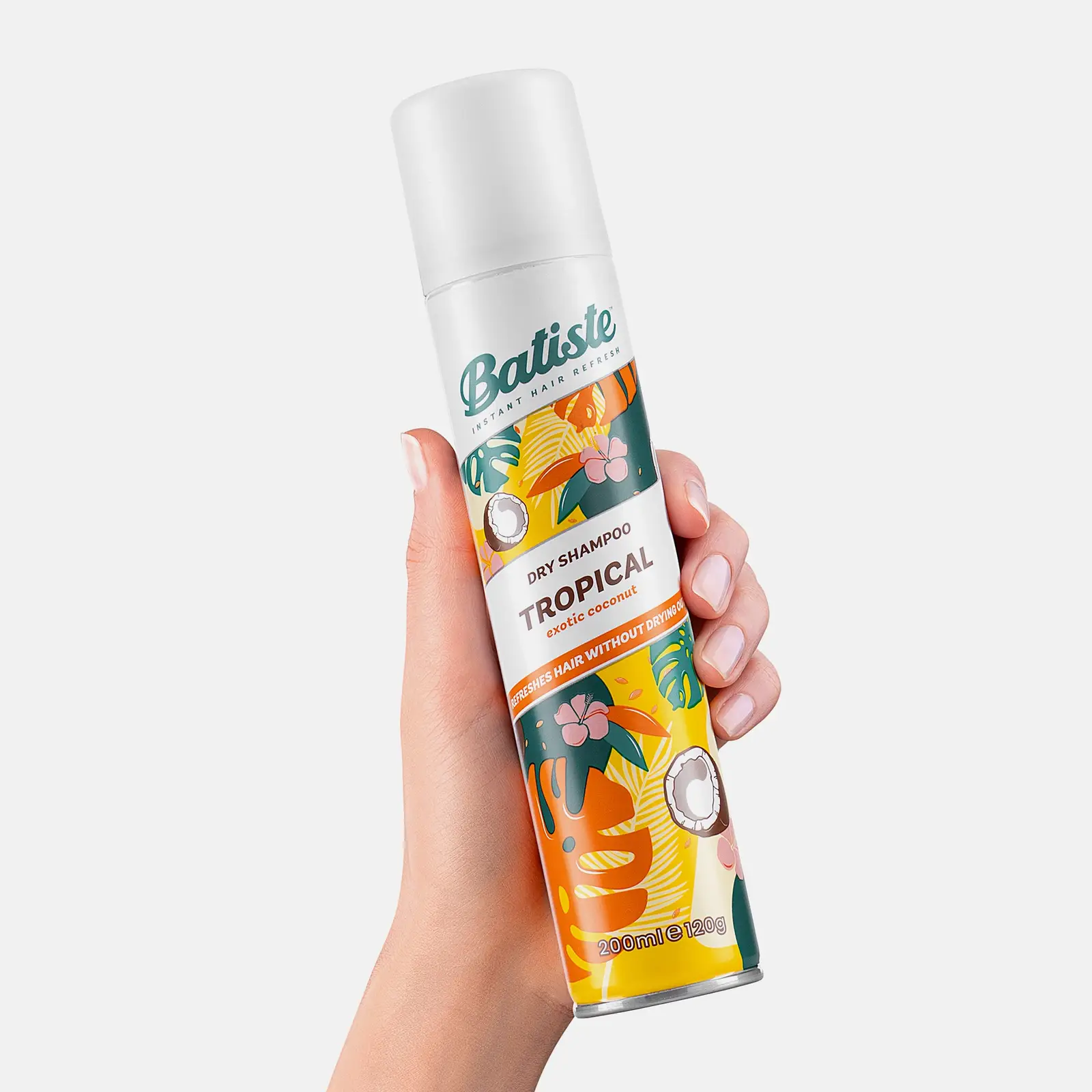 Сухой шампунь для волос Batiste Fragrance Tropical 200мл