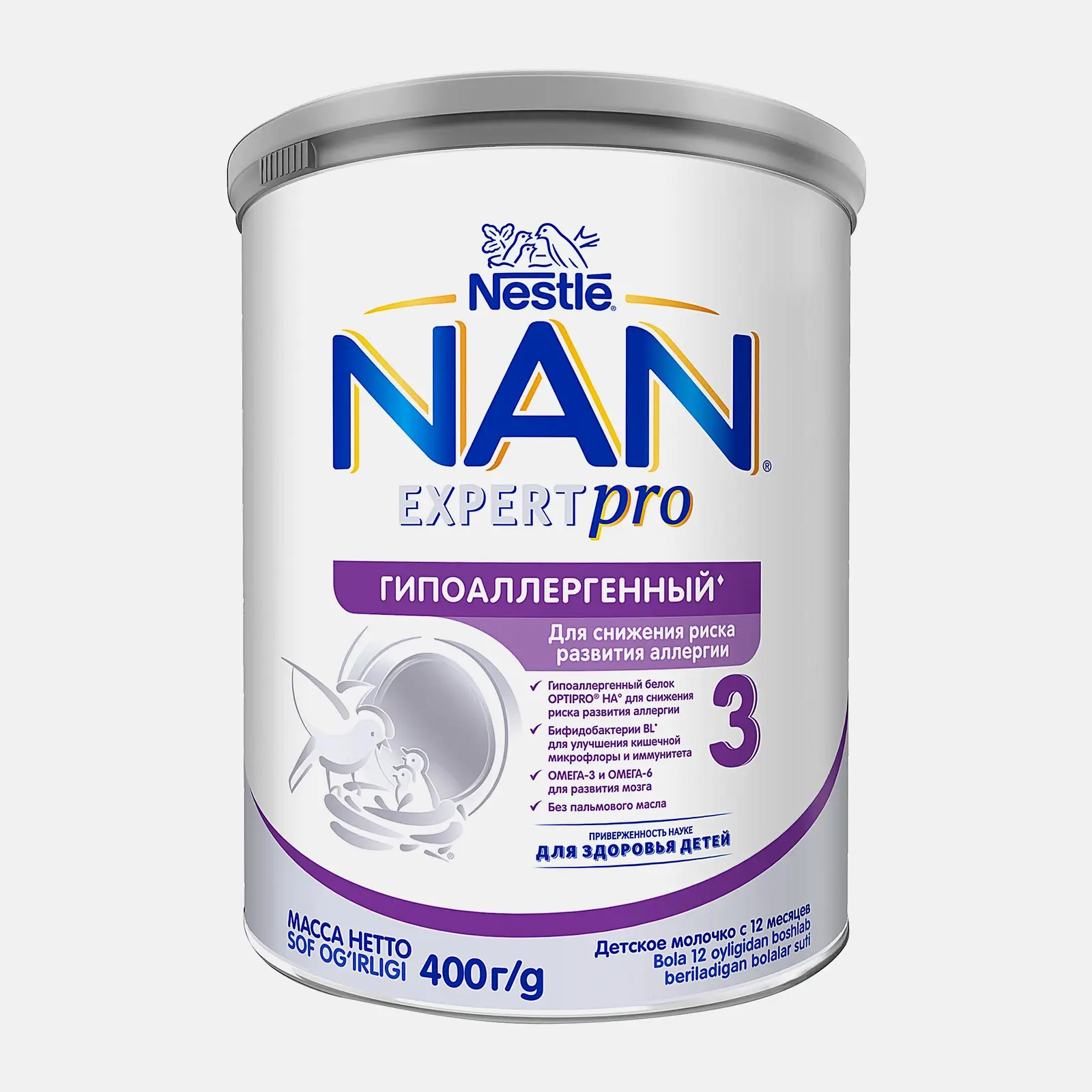 Смесь молочная Nan 3 Optipro 400г Смесь молочная Nan 3 Optipro 400г