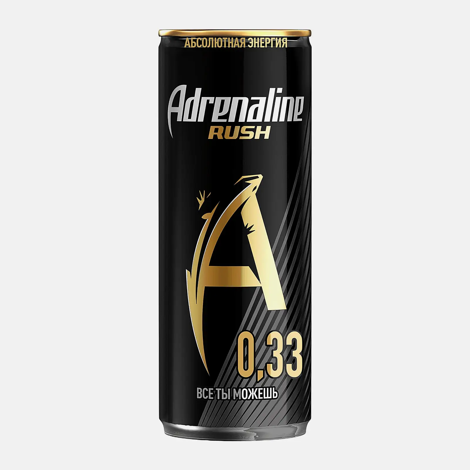 Изображение товара Энергетический напиток Adrenaline Rush 330 мл жестяная банка