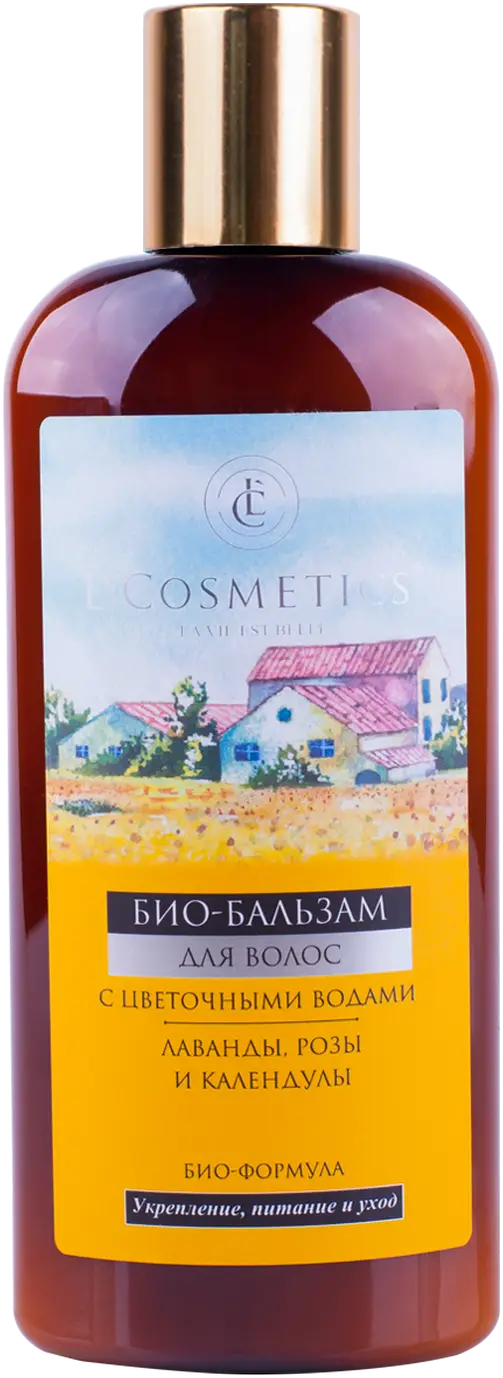 Био-бальзам для волос L Cosmetics Лаванда-роза-календула 250мл