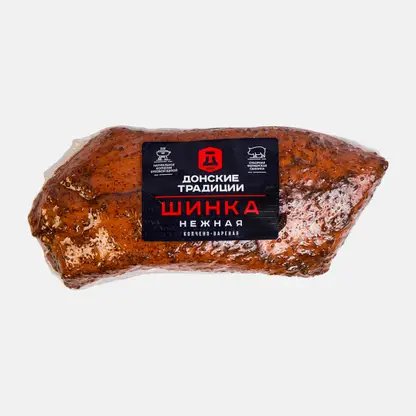 Шинка свиная Донские традиции Нежная копчено-вареная весовая