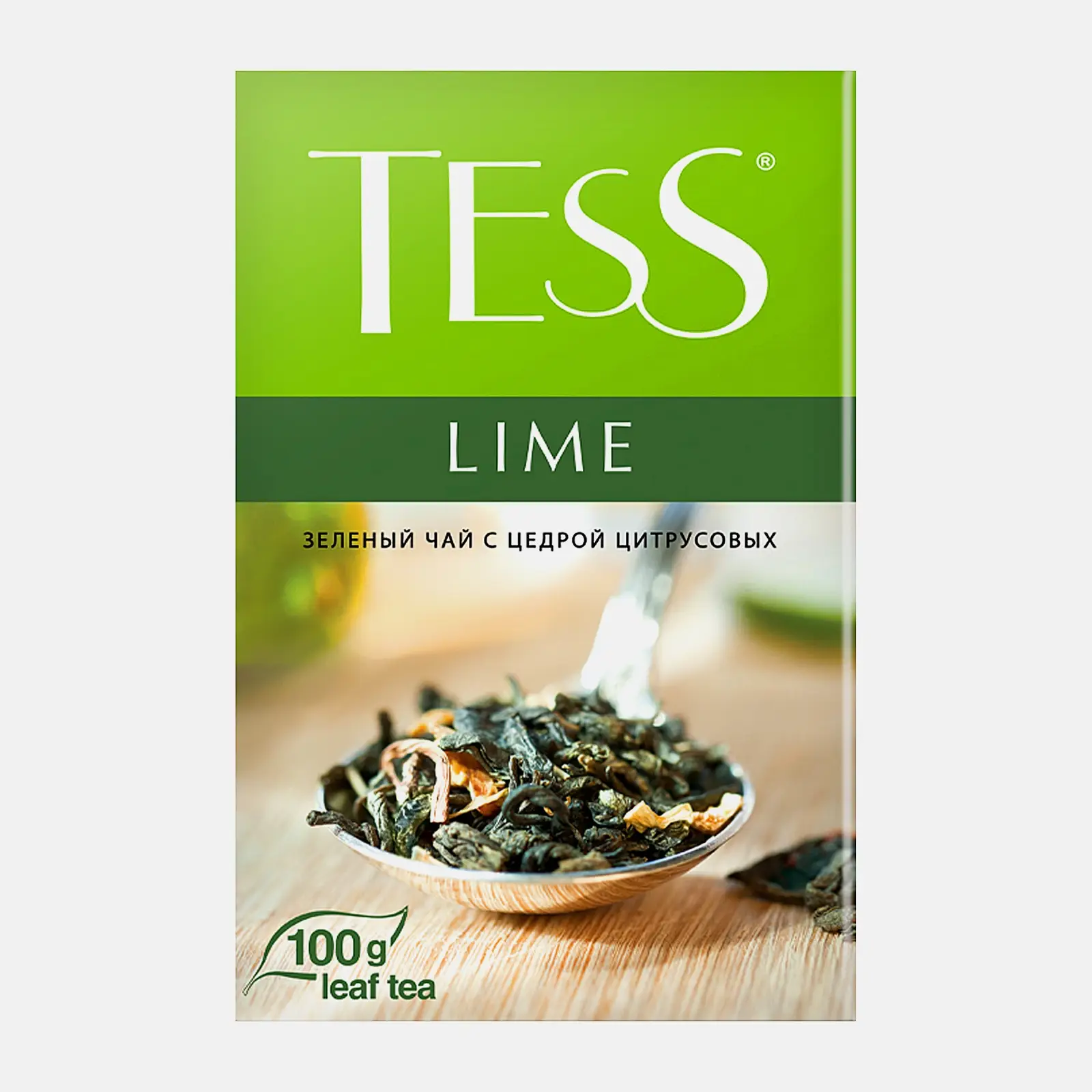 Чай зеленый Tess Lime листовой 100г