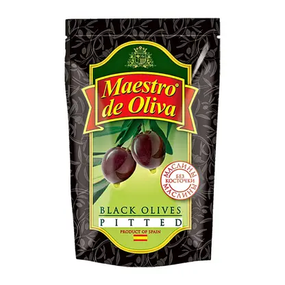 Изображение товара Маслины Maestro de Oliva без косточки 170г
