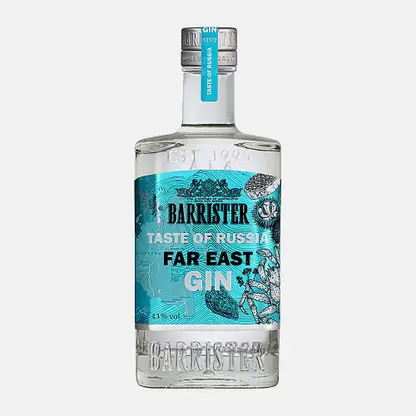 Джин Barrister Far East 43% 700мл