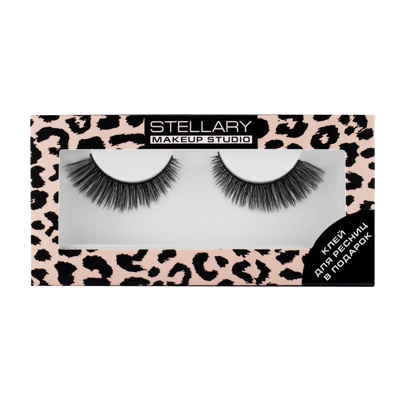Накладные ресницы Stellary Supermodel с клеем 1пара
