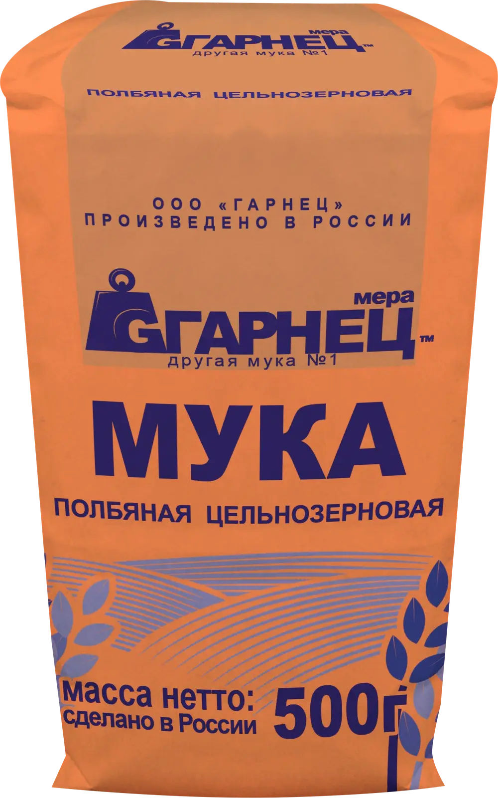 Мука Гарнец Полбяная цельнозерновая 500г — в каталоге на сайте сети Магнит  | Краснодар