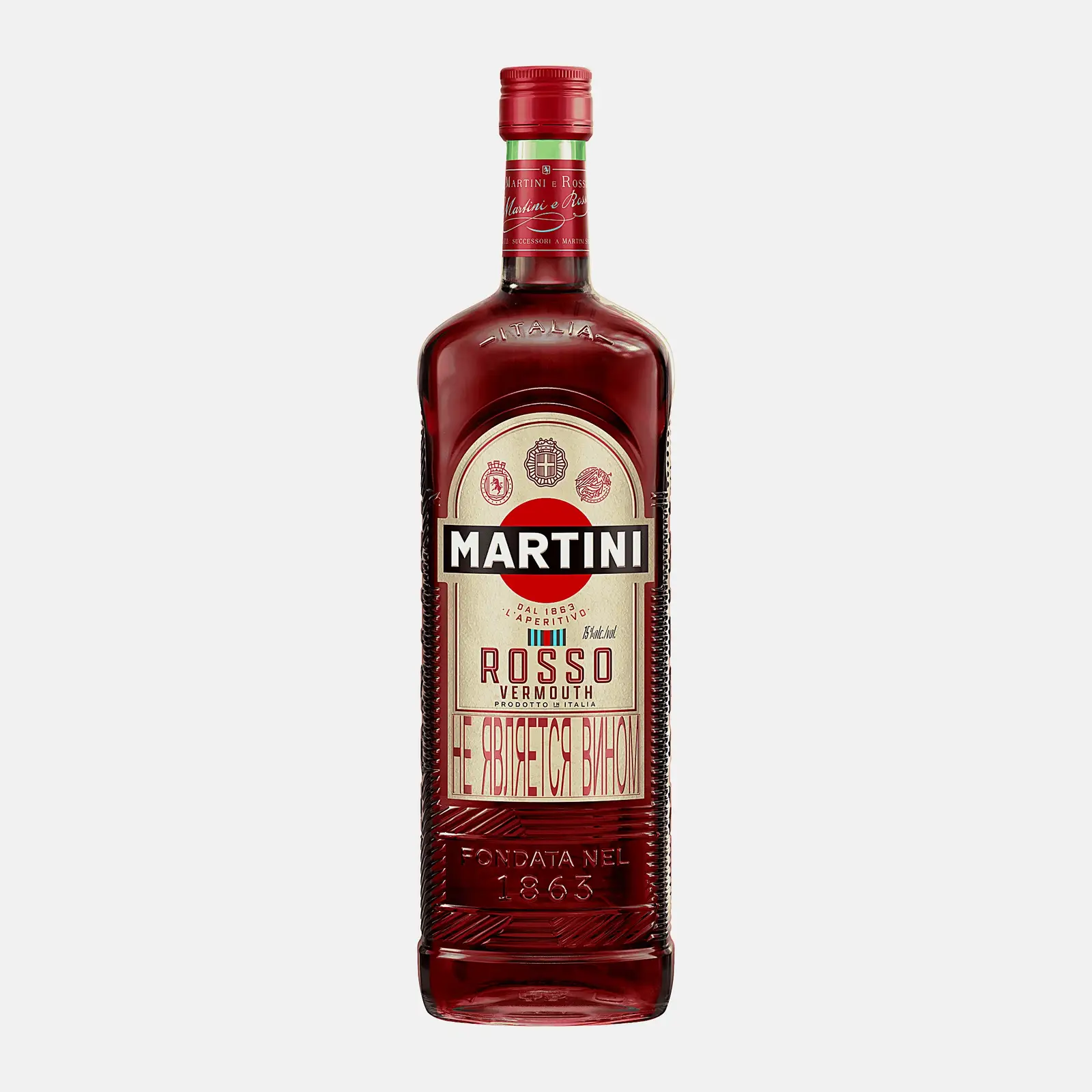 Напиток Martini Rosso красный сладкий 15% 1л