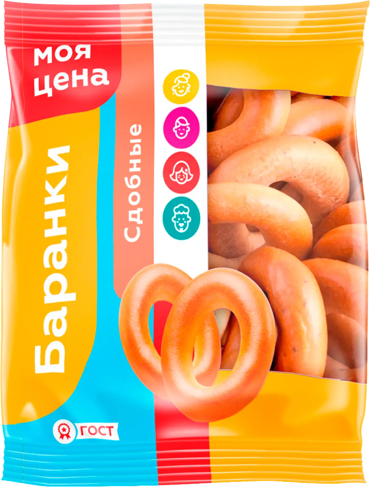 Изображение товара Баранки традиционные сдобные Моя цена 350г