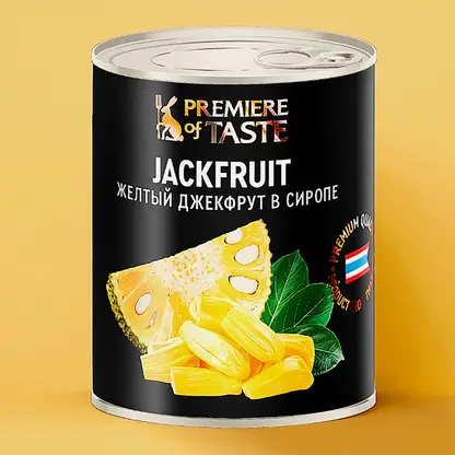 Желтый джекфрут консервированный в сиропе Premiere of Taste 425г