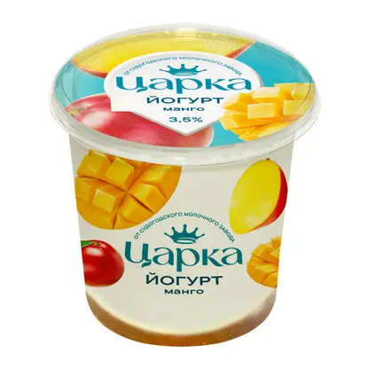 Изображение товара Йогурт Царка манго 3.5% 400г
