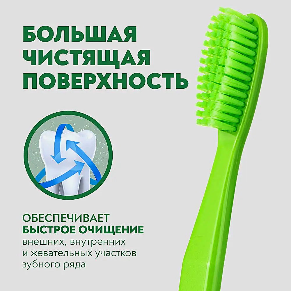 Зубная щетка President Classic средняя - фото 6