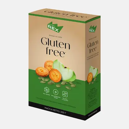 Печенье с рисовой мукой без сахара Proteinrex 200г