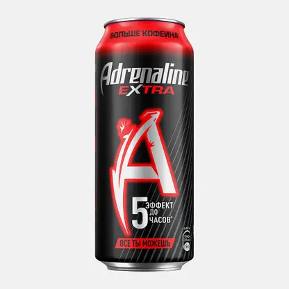 Напиток энергетический Adrenaline Extra 449мл