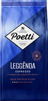 Кофе в зернах Poetti Leggenda Espresso 1кг
