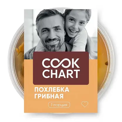 Изображение товара Суп с грибами 250г