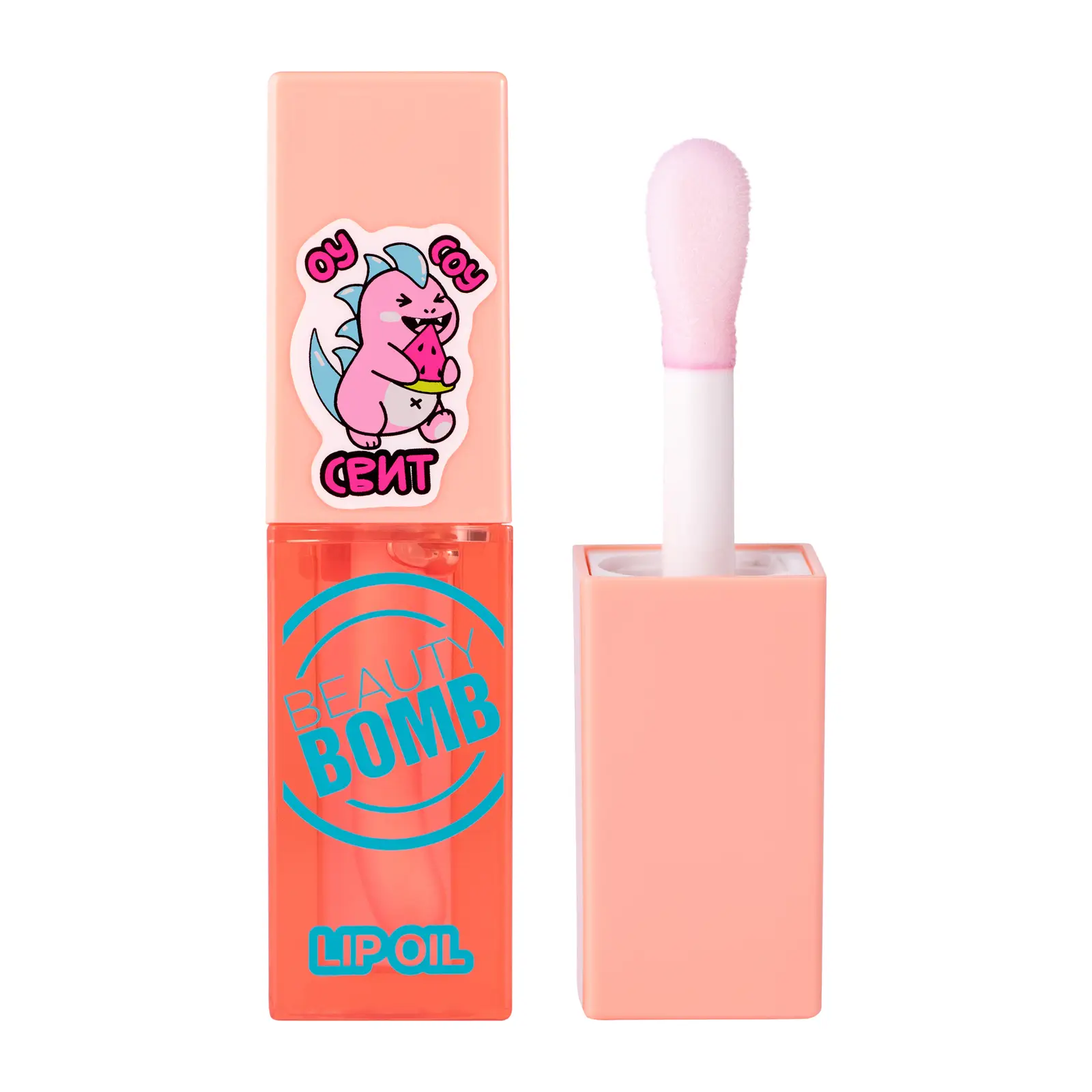 Подарочный набор Beauty Bomb Масло-блеск для губ +Тушь для ресниц