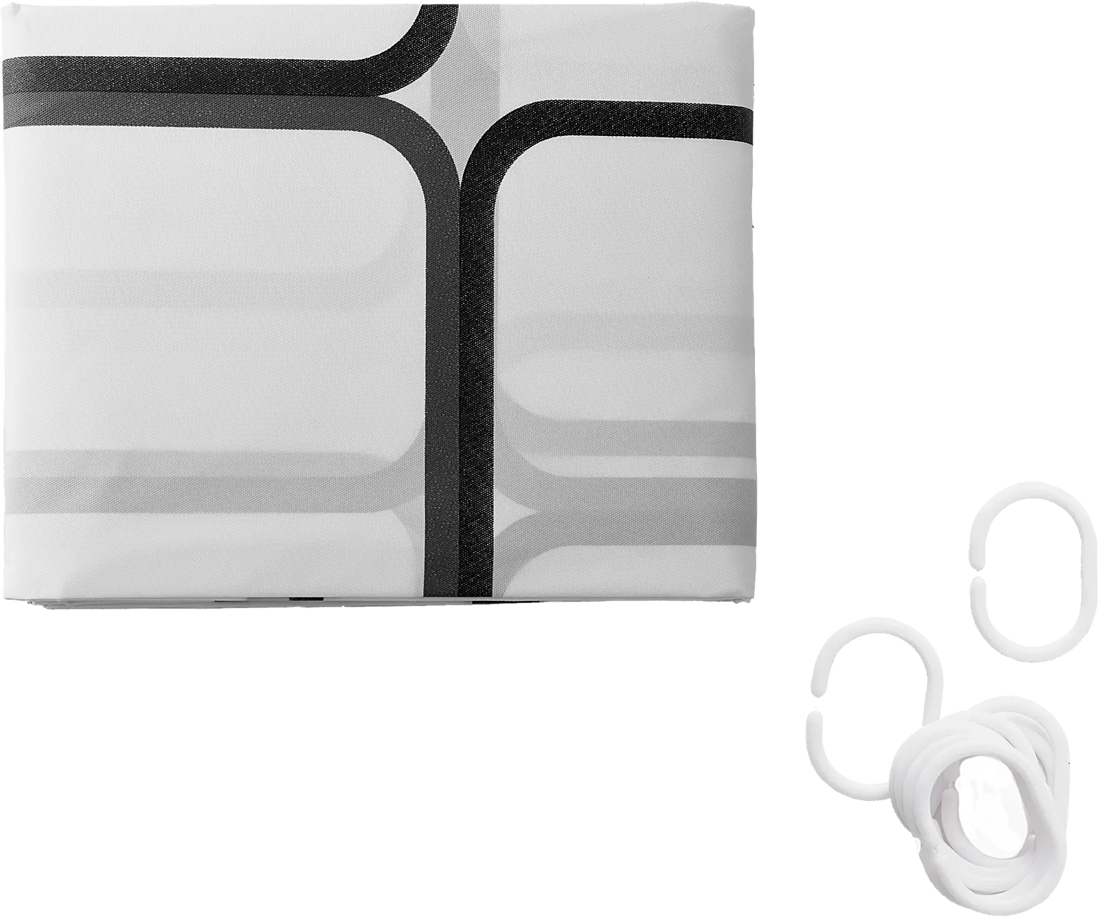 Штора для ванной Atmosphere полиэстер 180*180см