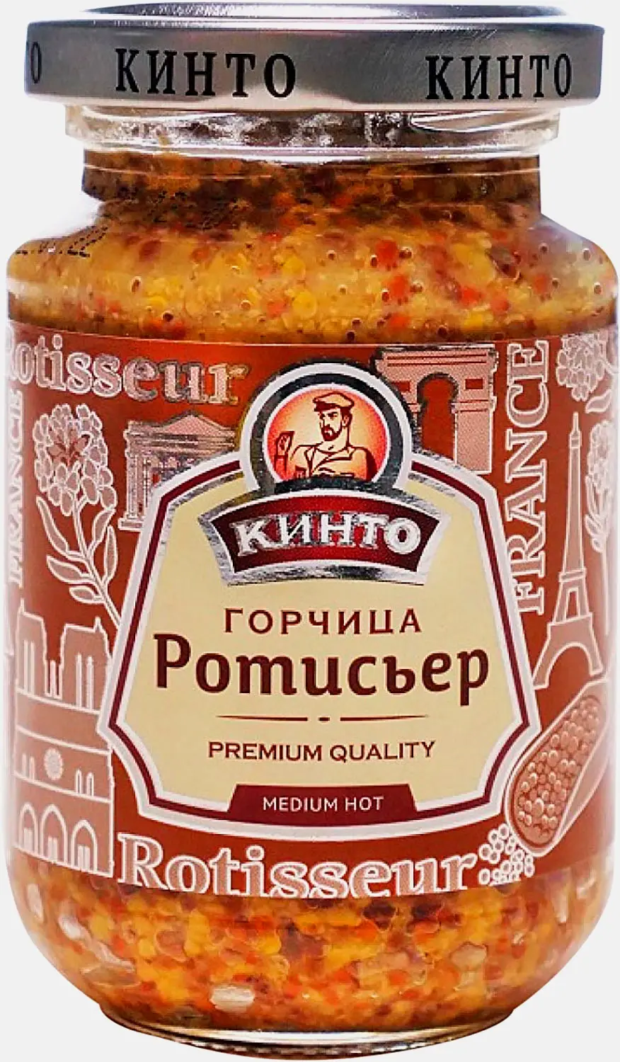 Соус Кинто Горчица Ротисьер 170мл