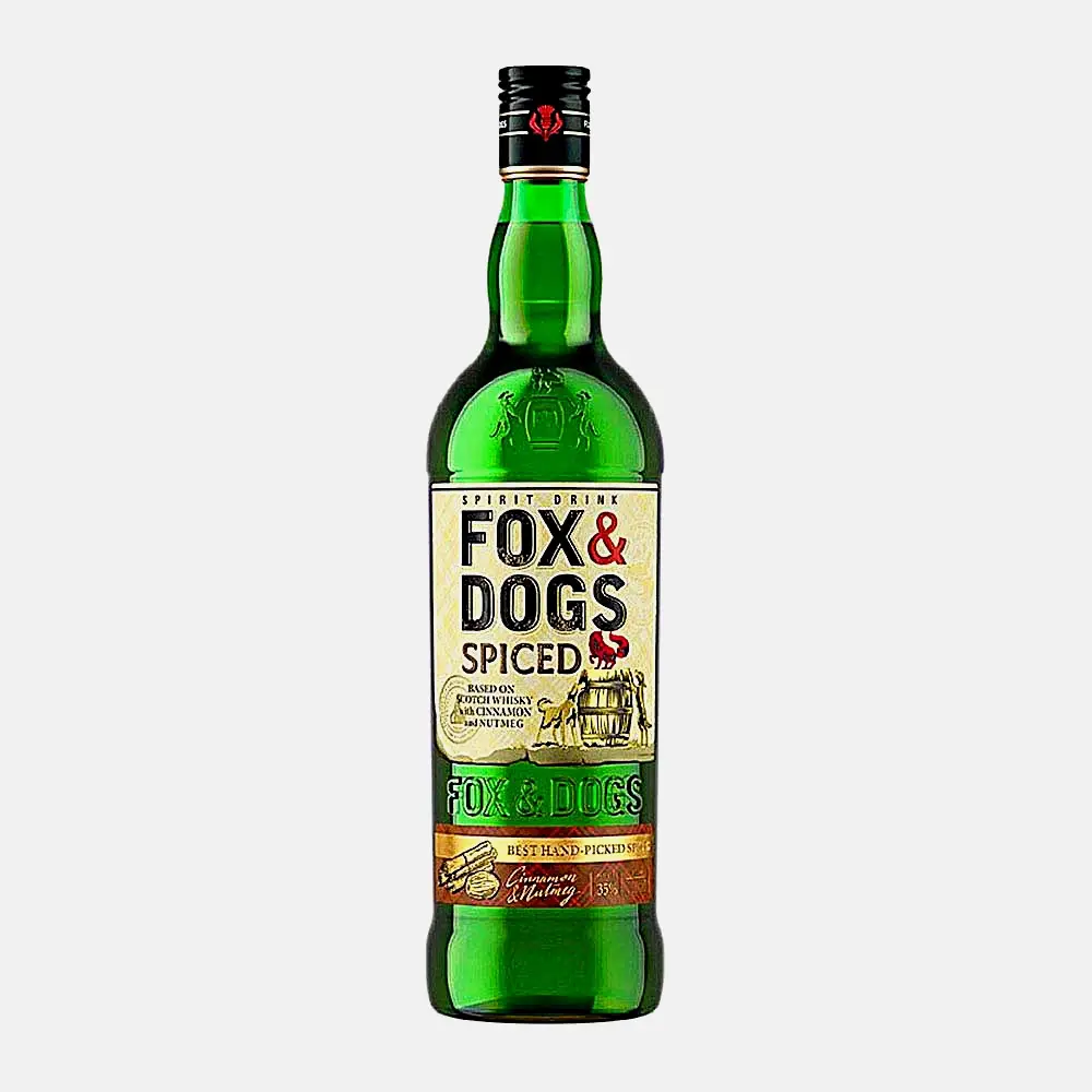 Настойка Fox & Dogs Spiced полусладкая 35% 700мл