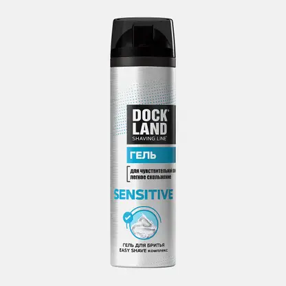 Мужской гель для бритья для чувствительной кожи Dockland Sensitive 200мл
