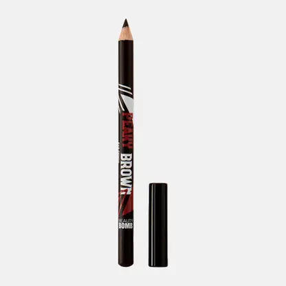 Деревянный карандаш для глаз тон 02 Peaky Brown Beauty Bomb