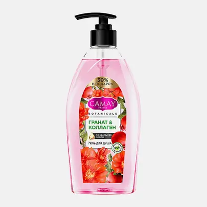 Гель для душа Camay Botanicals Цветы граната 750мл