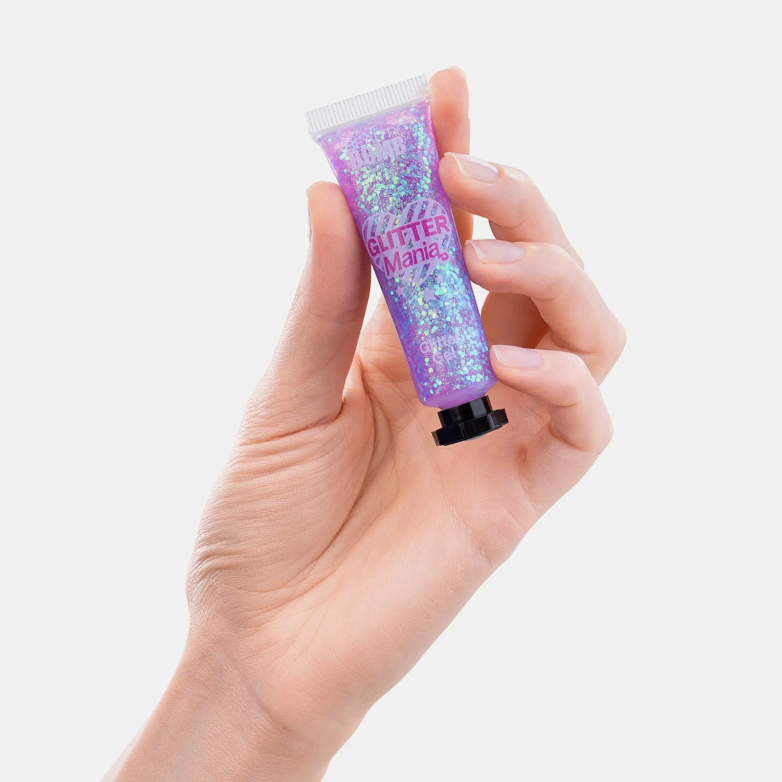 Глиттер гель для лица Glitter Mania тон 04 Beauty Bomb - фото 4