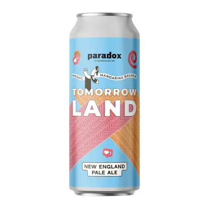 Изображение товара Пиво Tomorrow Land нефильтрованное Paradox 5% 450мл Россия