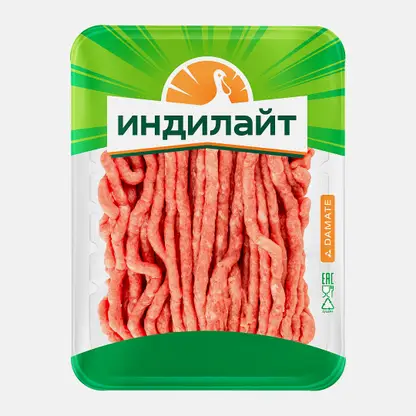 Фарш два мяса индейка-говядина Индилайт 400г