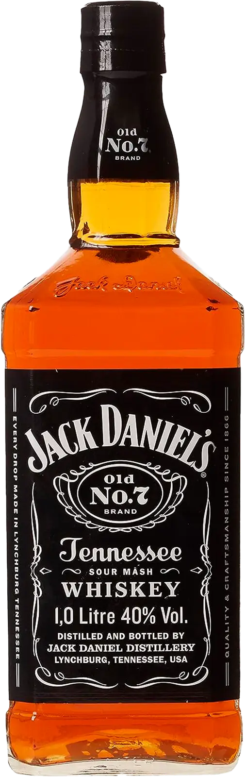 Изображение товара Виски Jack Daniels Tennessee 0.7 л классический бурбон с выдержкой 3 года