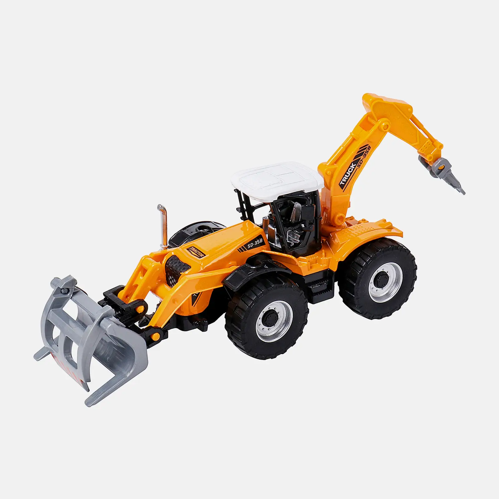 Игрушка YB326350 Машинка строительная техника металлическая в ассортименте - фото 8